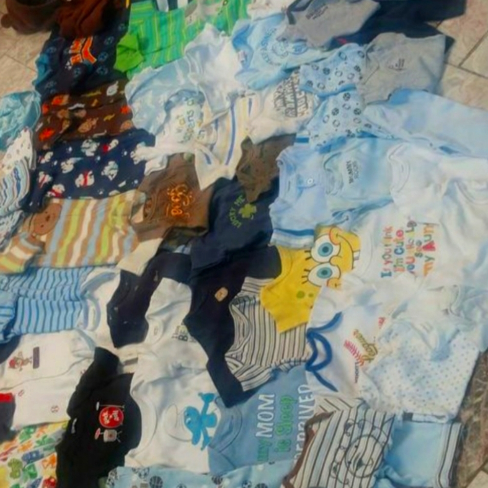 New born and 0-3 months baby boys